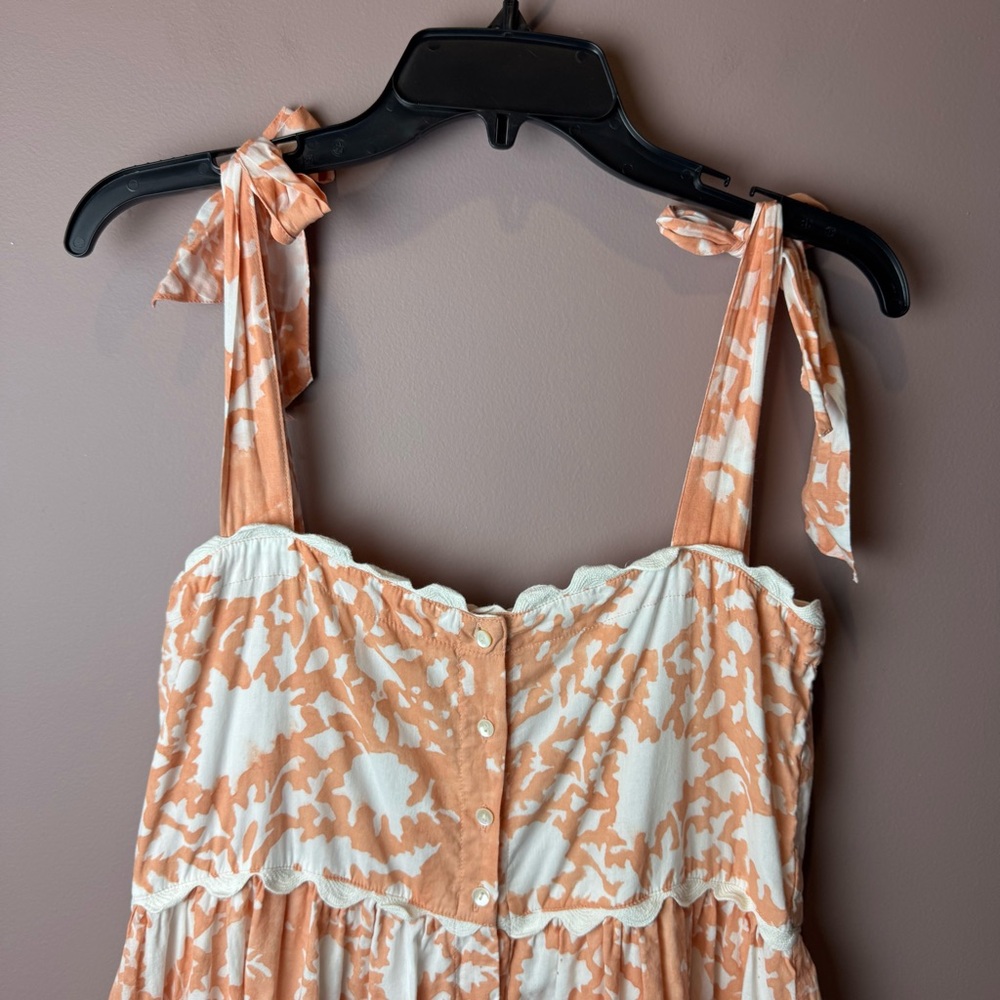 Juliet Dunn Pastel Palladio Tie Shoulder Midi Dress Tuckernuck Ric Rac - Picture 4 of 11